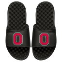 アイスライド メンズ サンダル シューズ Ohio State Buckeyes ISlide Block Slide Sandals Black