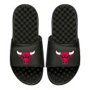 ACXCh Y T_ V[Y Chicago Bulls Primary iSlide Sandals Black