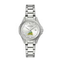 uo fB[X rv ANZT[ George Mason Patriots Bulova Women's Stainless Steel Classic Sport Watch Silver