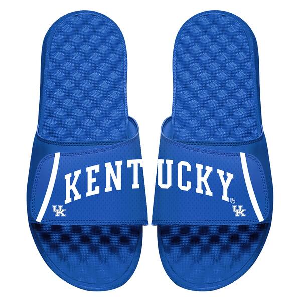ACXCh Y T_ V[Y Kentucky Wildcats ISlide Basketball Jersey Pack Slide Sandals Royal