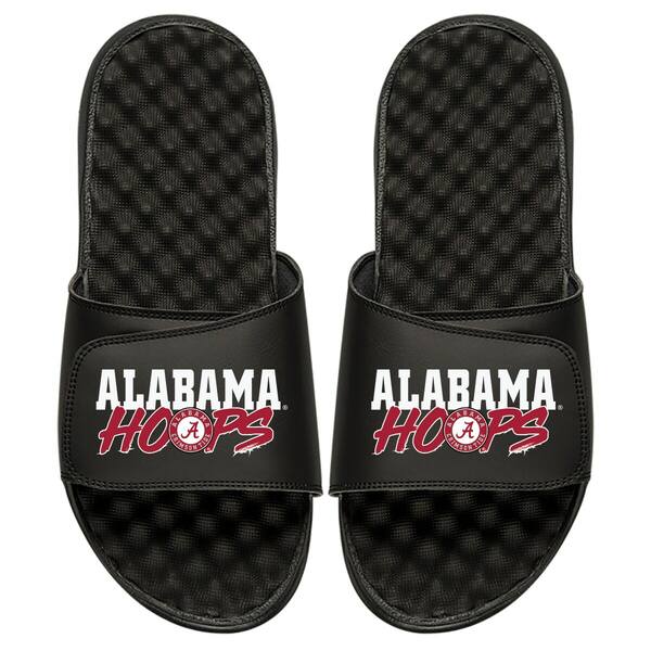 楽天astyアイスライド メンズ サンダル シューズ Alabama Crimson Tide ISlide Hoop Slide Sandals Black