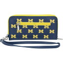 G[OEBO fB[X z ANZT[ Michigan Wolverines Women's Zip Around Wristlet Wallet