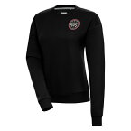 アンティグア レディース パーカー・スウェットシャツ アウター Raptors 905 Antigua Women's Victory Pullover Sweatshirt Black