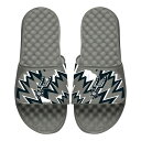 アイスライド メンズ サンダル シューズ San Antonio Spurs ISlide High Energy Slide Sandals Gray