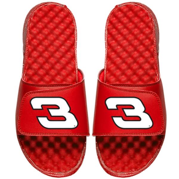 饤   塼 Dale Earnhardt ISlide Number Slide Sandals Red