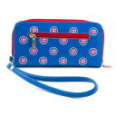 G[OEBO fB[X z ANZT[ Chicago Cubs Women's Zip Around Wristlet Wallet