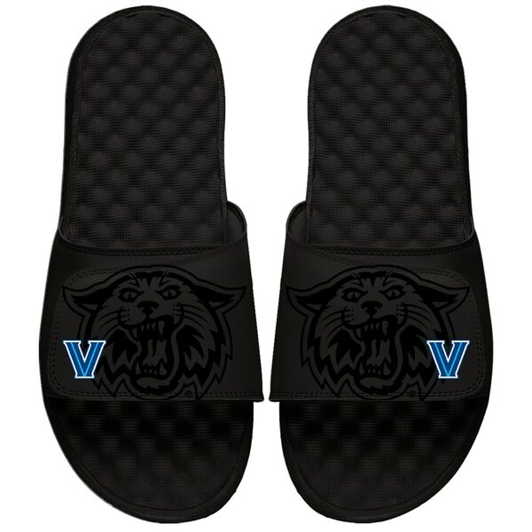 アイスライド メンズ サンダル シューズ Villanova Wildcats ISlide Tonal Pop Slide Sandals Black