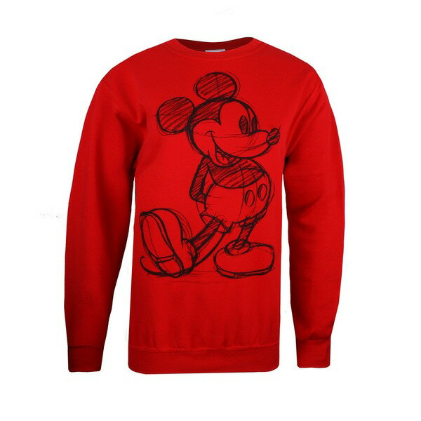 yz fBYj[ fB[X jbg&Z[^[ AE^[ Crew Neck Ld00 Mickey Sketch