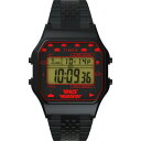 yz ^CbNX Y rv ANZT[ Timex 80 Space Invaders Black Watch TW2V30200 Black and LCD