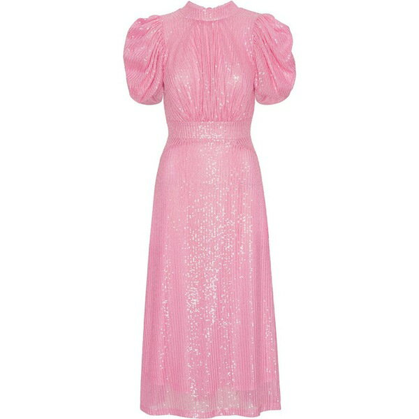 ̵ ơ ǥ ԡ ȥåץ Noon Midi Dress Begonia Pink