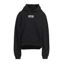 【送料無料】 モスキーノ レディース パーカー・スウェットシャツ アウター Sweatshirts Black