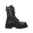 【送料無料】 フィリッププレイン レディース ブーツ シューズ Ankle boots Black