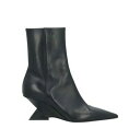 【送料無料】 ジ アティコ レディース ブーツ シューズ Ankle boots Black