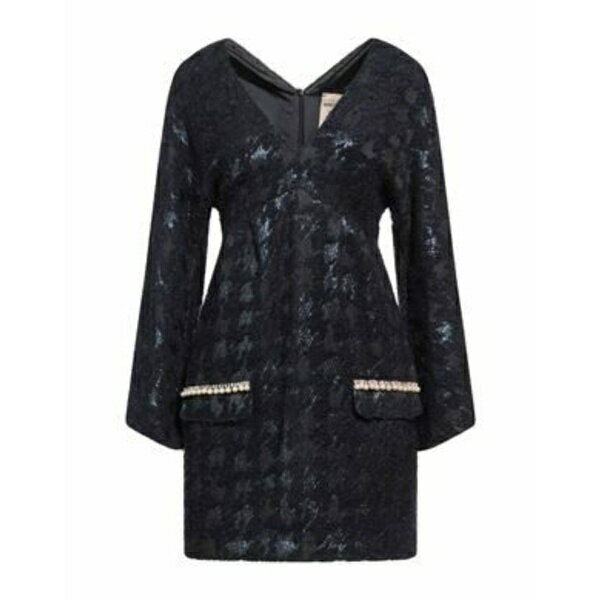 【送料無料】 セミクチュール レディース ワンピース トップス Mini dresses Blue