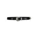 【送料無料】 ディースクエアード レディース ベルト アクセサリー Belts Black