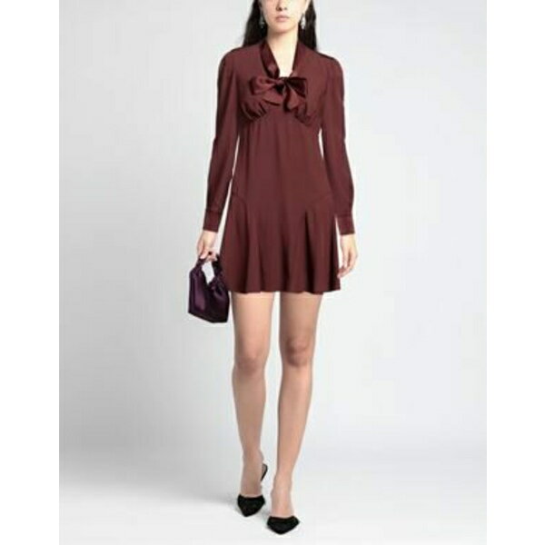 【送料無料】 ゴールデングース レディース ワンピース トップス Mini dresses Brown