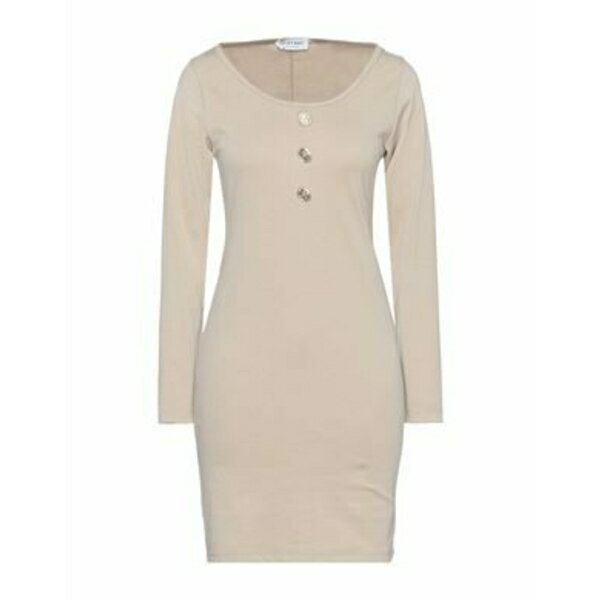 【送料無料】 オーディー エト アモー レディース ワンピース トップス Mini dresses Beige