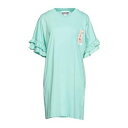 【送料無料】 モスキーノ レディース ワンピース トップス Mini dresses Azure