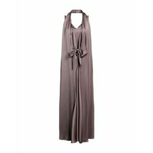 【送料無料】 アリジ レディース ワンピース トップス Maxi dresses Brown