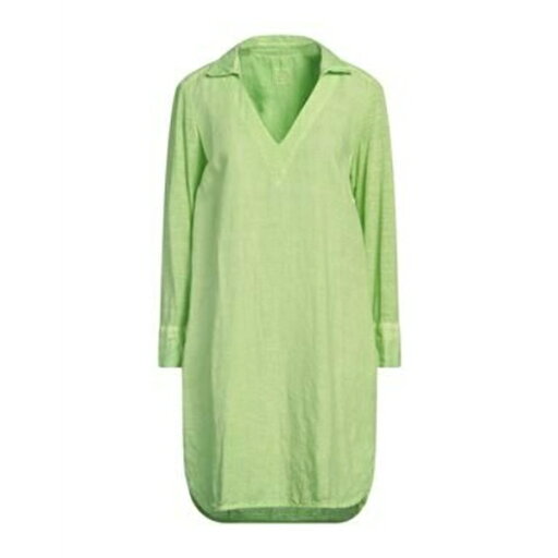 【送料無料】 120%リノ レディース ワンピース トップス Mini dresses Green 【送料無料】 120%リノ レディース ワンピース トップス Mini dresses Green