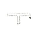 【送料無料】 ディースクエアード レディース ベルト アクセサリー Belts Silver