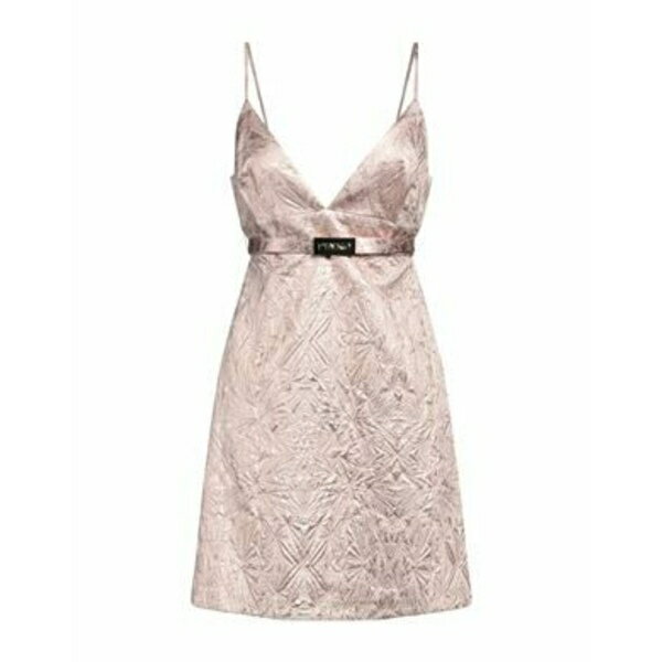 【送料無料】 ピンコ レディース ワンピース トップス Mini dresses Metallic