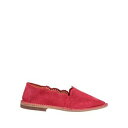【送料無料】 ブッテロ レディース スリッポン・ローファー シューズ Loafers Red(4)