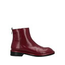 【送料無料】 エージーエル レディース ブーツ シューズ Ankle boots Red