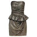 【送料無料】 ダンダス レディース ワンピース トップス Mini dresses Metallic