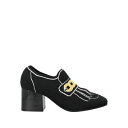 【送料無料】 マルニ レディース スリッポン・ローファー シューズ Loafers Black