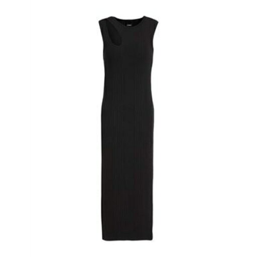 【送料無料】 ピンコ レディース ワンピース トップス Midi dresses Black 【送料無料】 ピンコ レディース ワンピース トップス Midi dresses Black