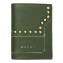 【送料無料】 マルニ レディース 財布 アクセサリー Wallets Green