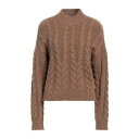 【送料無料】 PTトリノ レディース ニット&セーター アウター Turtlenecks Beige