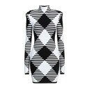 【送料無料】 バルマン レディース ワンピース トップス Mini dresses Black