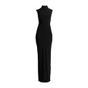 【送料無料】 アレッサンドロ ヴィジランテ レディース ワンピース トップス Maxi dresses Black