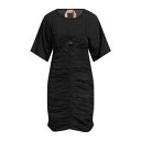 【送料無料】 ヌメロ ヴェントゥーノ レディース ワンピース トップス Mini dresses Black
