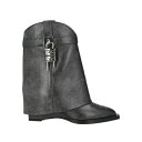 【送料無料】 ジバンシー レディース ブーツ シューズ Ankle boots Grey