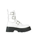 【送料無料】 マックイーン レディース ブーツ シューズ Ankle boots White
