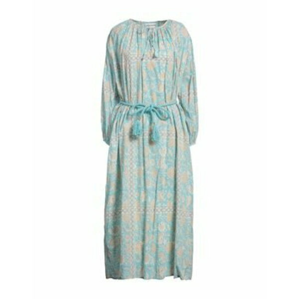 【送料無料】 アンティックバティック レディース ワンピース トップス Maxi dresses Azure