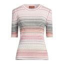 【送料無料】 ミッソーニ レディース ニット&セーター アウター Sweaters Pink