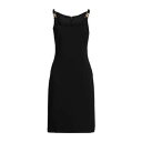 【送料無料】 ヴェルサーチ レディース ワンピース トップス Midi dresses Black