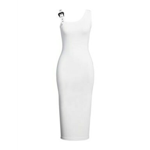 【送料無料】 ベルサーチ レディース ワンピース トップス Midi dresses White 【送料無料】 ベルサーチ レディース ワンピース トップス Midi dresses White