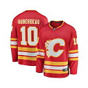ファナティクス メンズ シャツ トップス Men's Jonathan Huberdeau Red Calgary Flames Home Breakaway ...