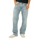 シルバージーンズ メンズ デニムパンツ ボトムス Men's Gordie Relaxed Fit Straight Leg Jeans Indigo