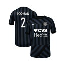 ナイキ メンズ シャツ トップス Men's Trinity Rodman Black Washington Spirit 2025 Blackout Kit Replica Player Jersey Black