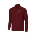 アンティグア メンズ シャツ トップス Men's Wine Cleveland Cavaliers Intent Quarter-Zip Top Wine(4)