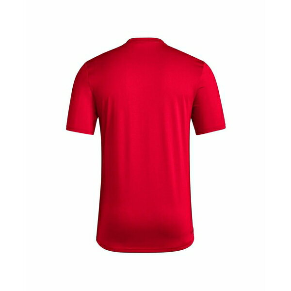 アディダス メンズ シャツ トップス Men's Red NC State Wolfpack Locker On-Court In The Fade Pregame AEROREADY T-Shirt Red