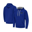 アンティグア メンズ パーカー・スウェットシャツ アウター Men's Royal Buffalo Bills Brushed Carbon Victory P...
