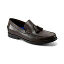ロックポート メンズ スリッポン・ローファー シューズ Men's Whitlaw Slip On Tassel Dress Loafers Dark brow...