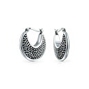ブリング レディース ピアス&イヤリング アクセサリー Bali Boho Hollow Lightweight Crescent Moon Shaped Ca...